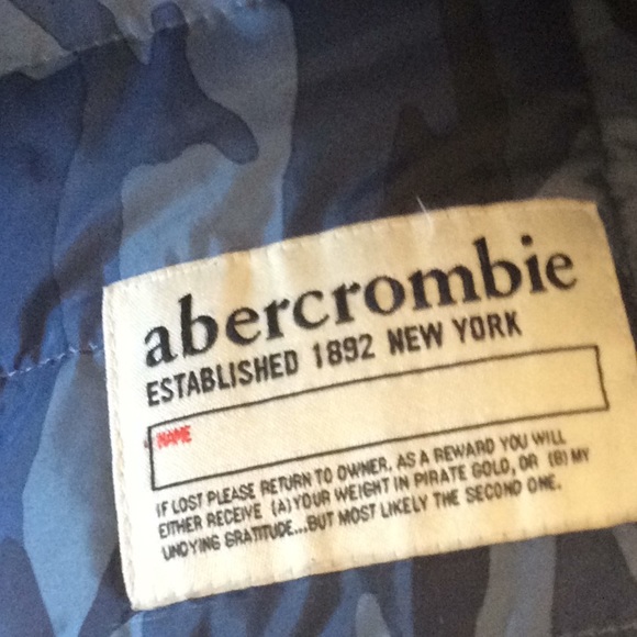 #48 Boys Abercrombie peacoat size 9/10 - Picture 3 of 6